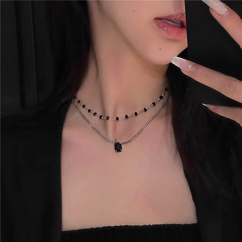 Collar Esencia Obsidiana